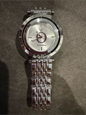 Pandora Silver Round Link Bracelet Watch